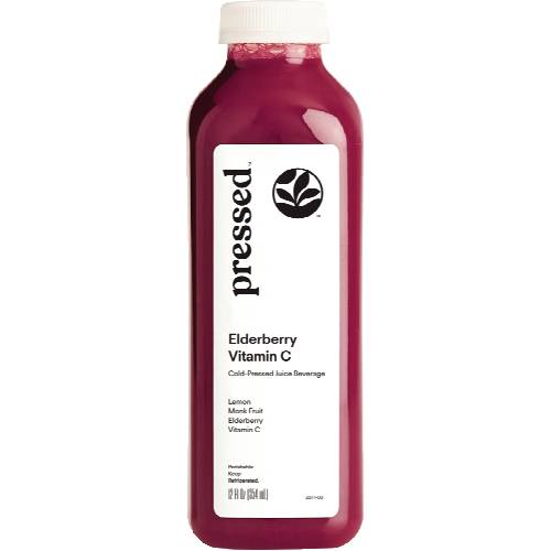 Pressed Juicery Cold Pressed Elderberry Vitamin C Juice