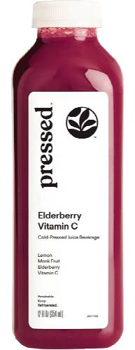 Pressed Juicery Cold Pressed Elderberry Vitamin C Juice