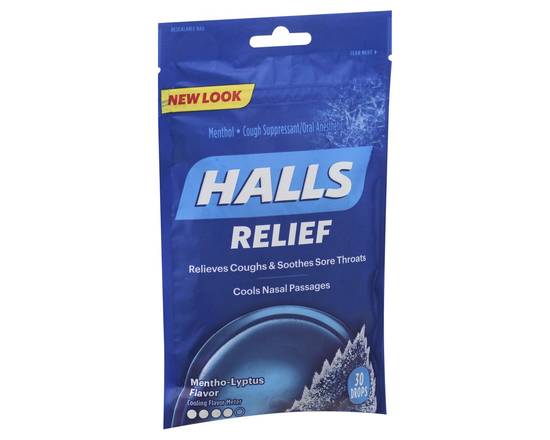 Halls · Menthol Cough Suppressant (30 drops)