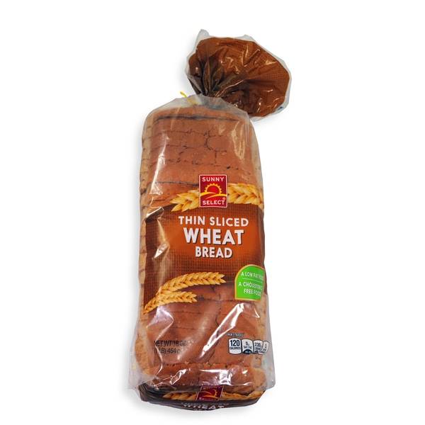 Sunny Select Thin Sliced Wheat Bread (16 oz)