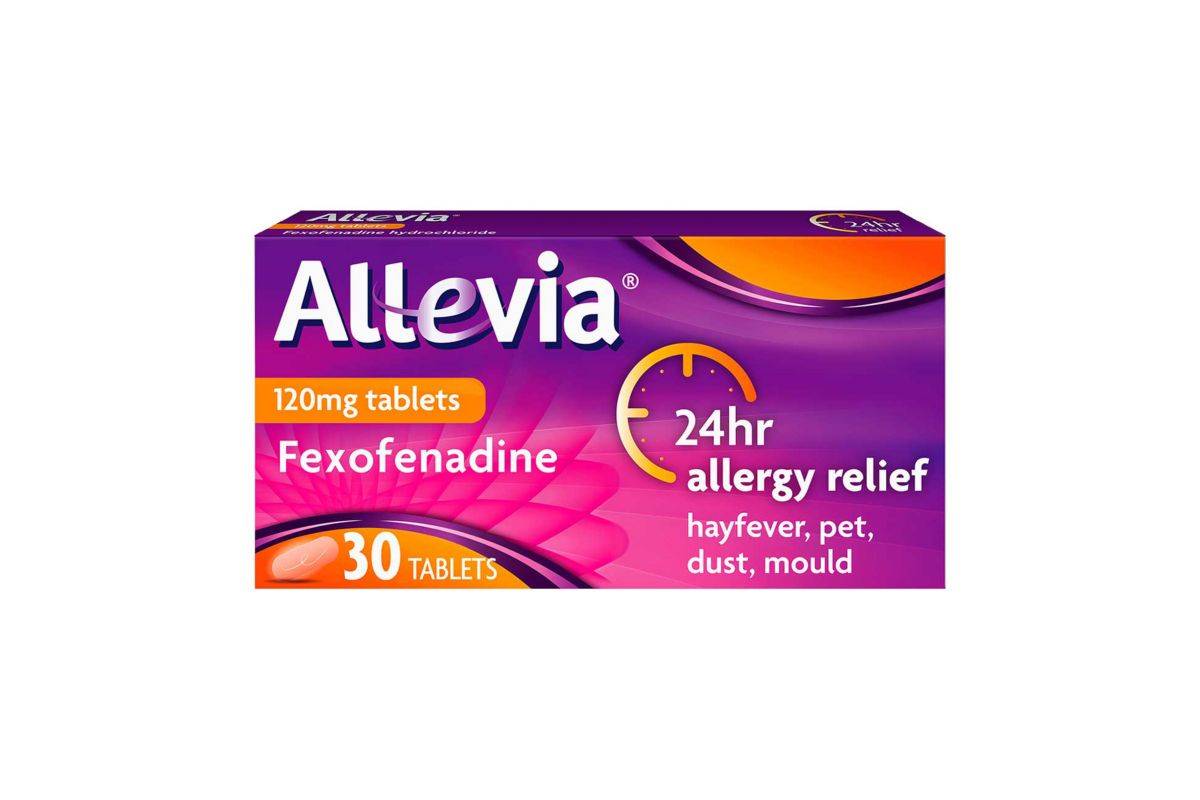 Allevia 120mg Hayfever Relief Tablets 30s