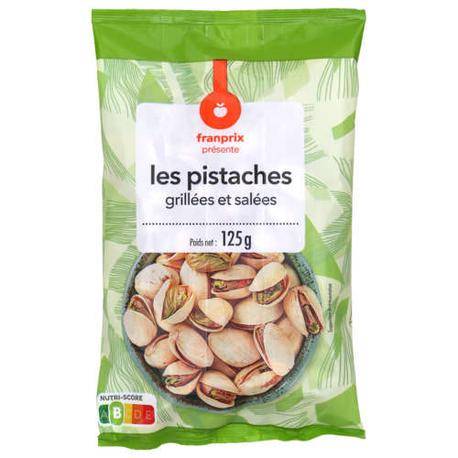 Pistaches, grillées, salées 125g