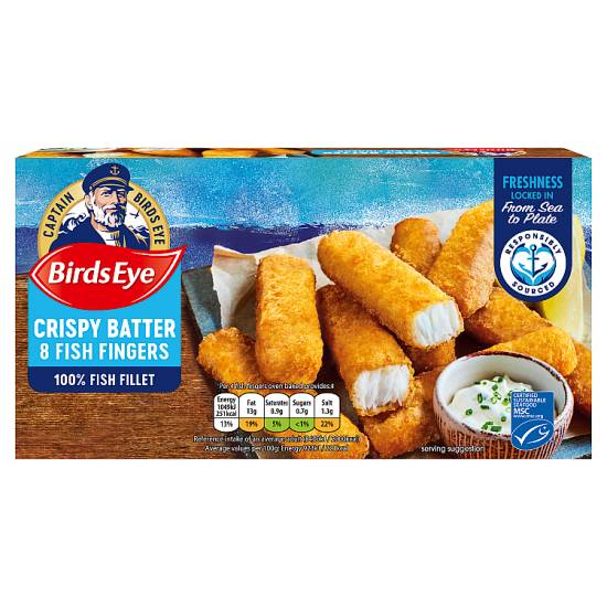 Birds Eye Crispy Batter Fish Fingers (224g)