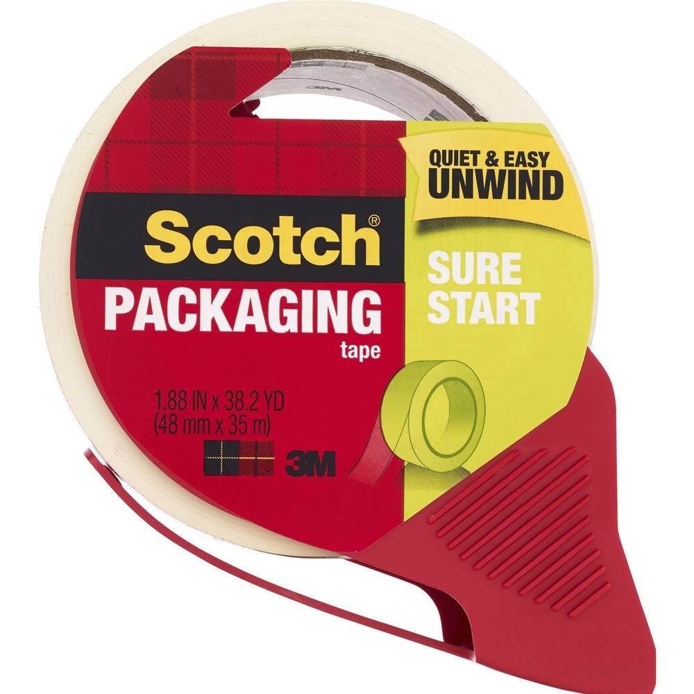 Scotch Mailing & Storage Tape With Refillable Dispenser