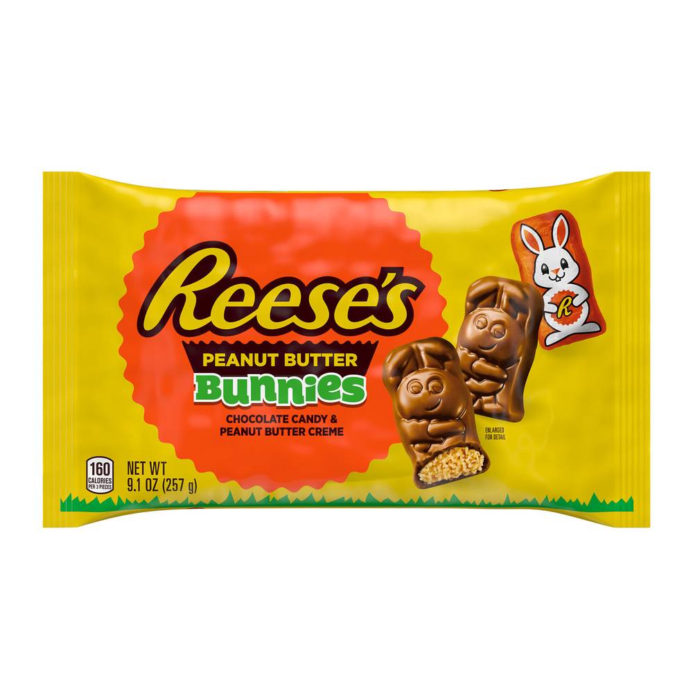 Reese's Milk Chocolate & Peanut Butter Creme Bunnies (9.1 oz)