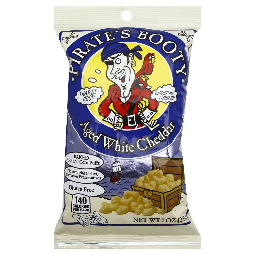 Pirate's Booty Aged White Cheddar Puffs (1 oz)