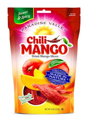 Paradise Valley™ Chili Mango Dried Mango Slices 8oz