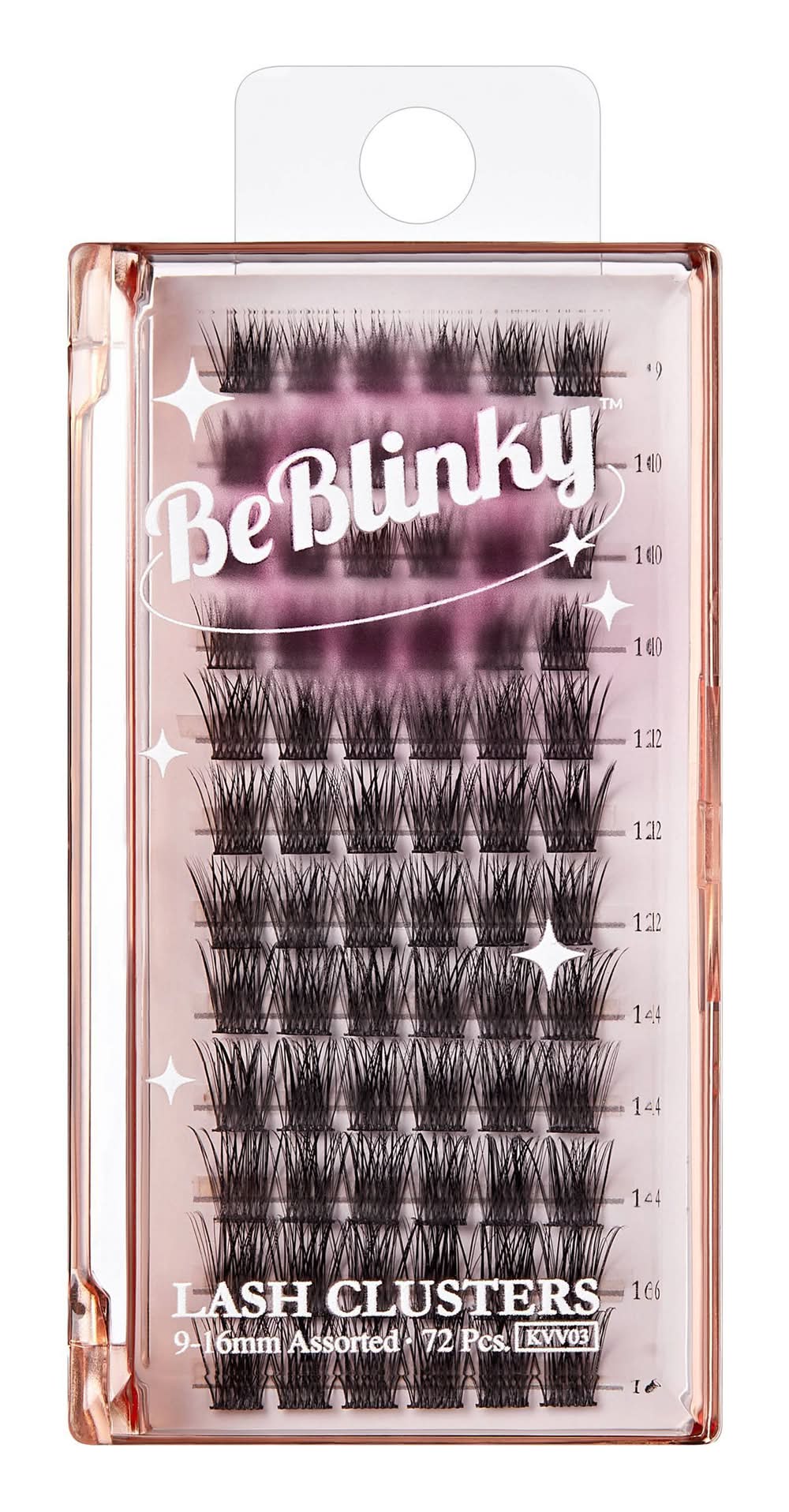 BeBlinky False Eyelash Clusters 03 (72 ct)