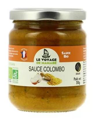 Le Voyage de Mamabé - Sauce colombo bio (200g)