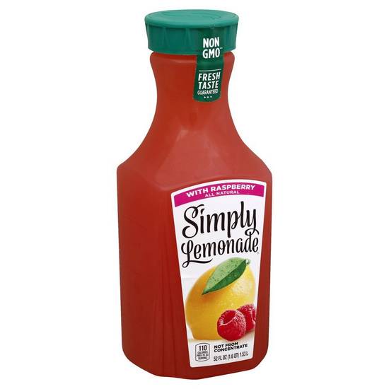 Simply Lemonade with Raspberry Bottle (52 oz)