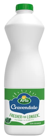 Cravendale Fresher For Longer Filtered Semi Skimmed Milk (1L)