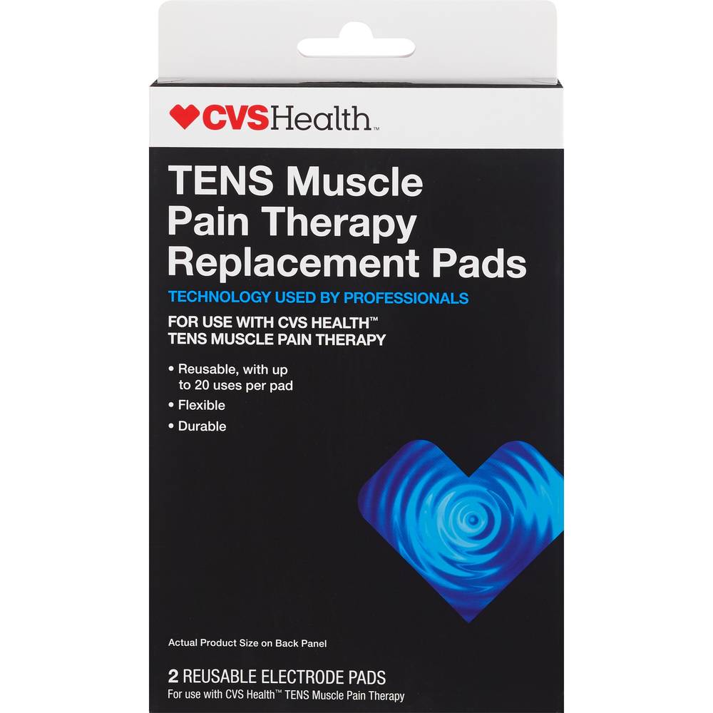 Cvs Health Tens Muscle Pain Therapy Replacement Pads