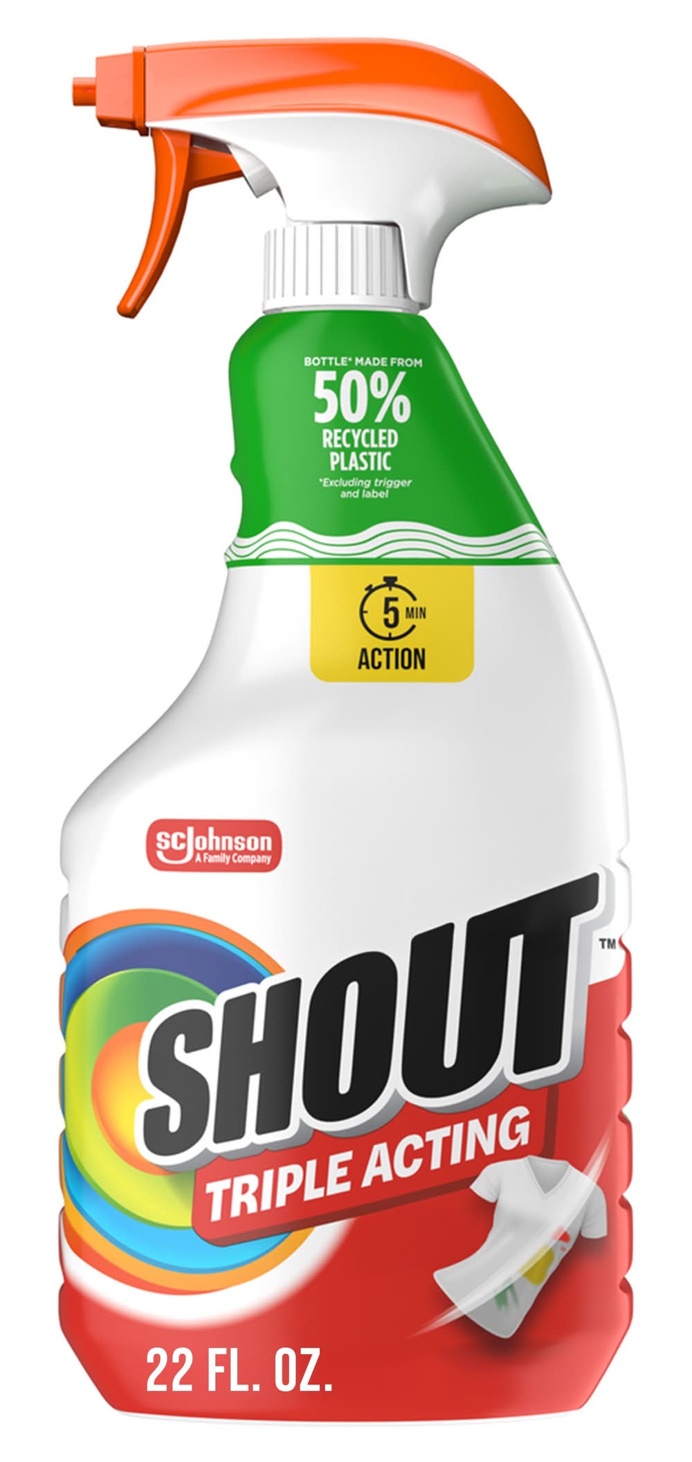 Shout Triple-Acting 22 Fluid ounce(s) Laundry Stain Remover