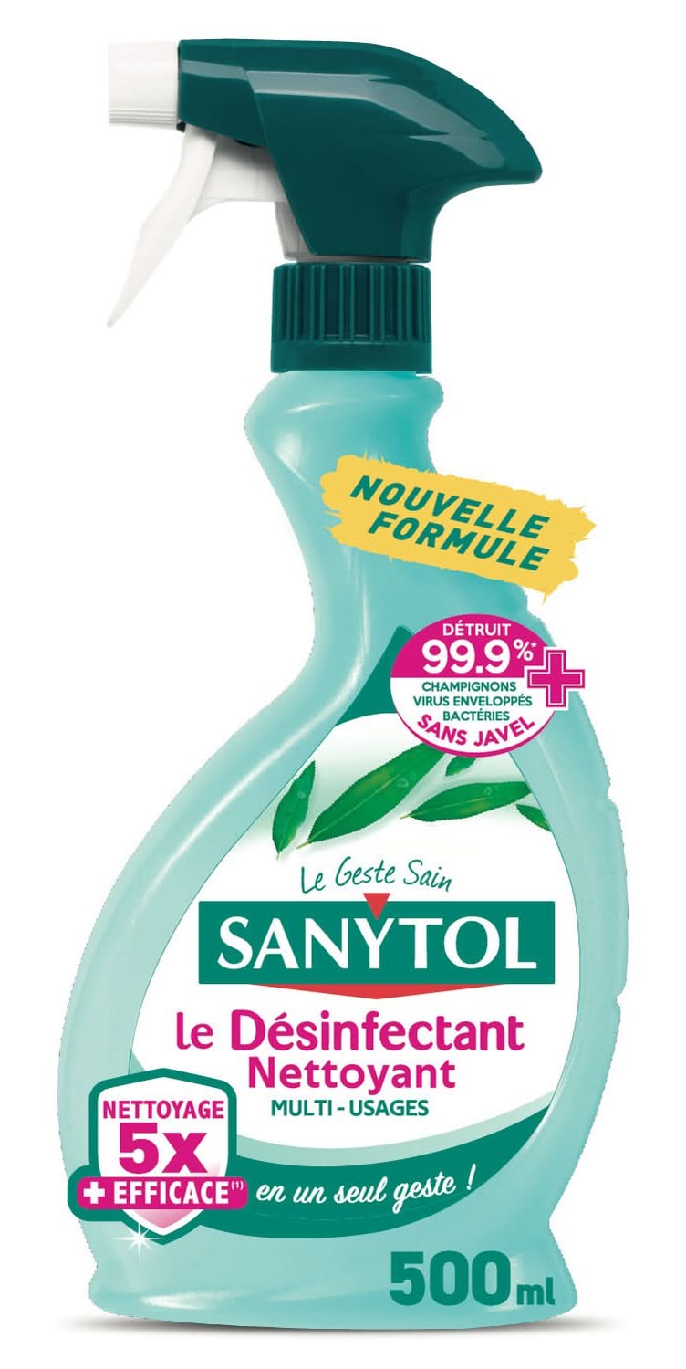 Sanytol - Le désinfectant nettoyant multi usages, eucalyptus (500ml)