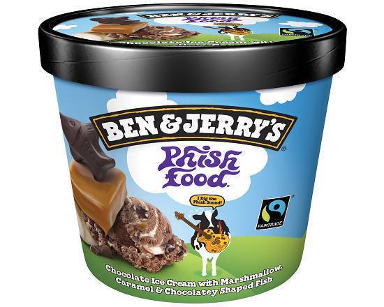 Ben and Jerrys Phish Food (500 mL)