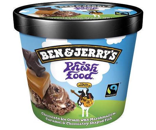 Ben and Jerrys Phish Food (500 mL)