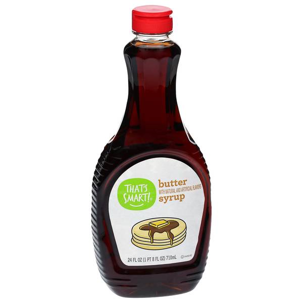 That's Smart! Pancake Syrup, Butter (24 fl oz)