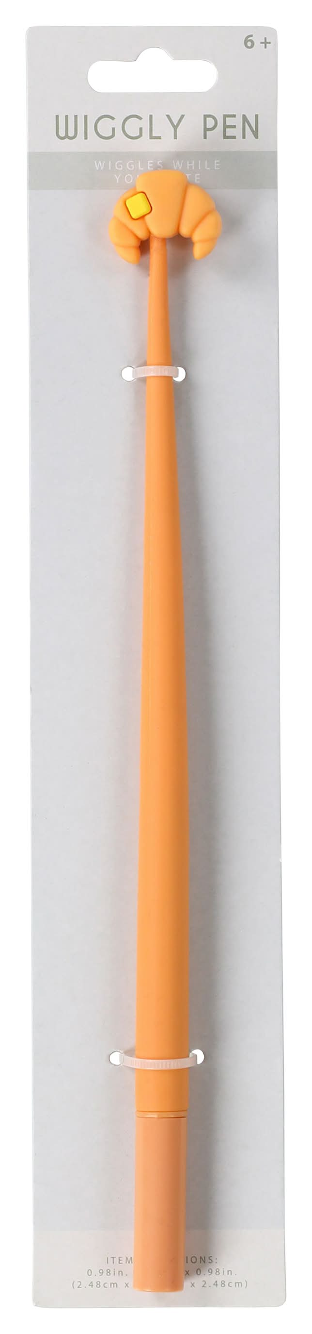 Novelty Wiggly Pen Orange