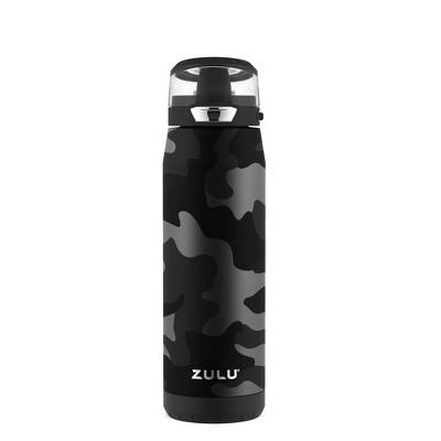 Zulu Swift Stainless Steel Water Bottle, Camo Black