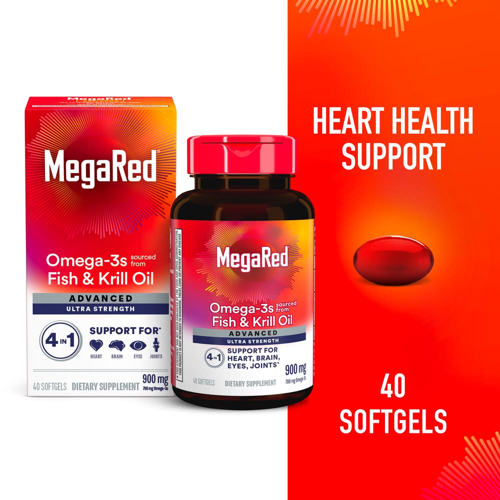 MegaRed Schiff Advanced 4 in 1 Extra Strength Dietary Supplement (2.89 oz)