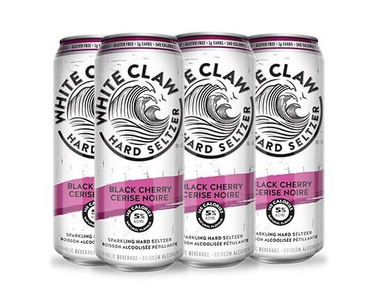 6 x White Claw Black Cherry Hard Seltzer (6 x 473 ml)