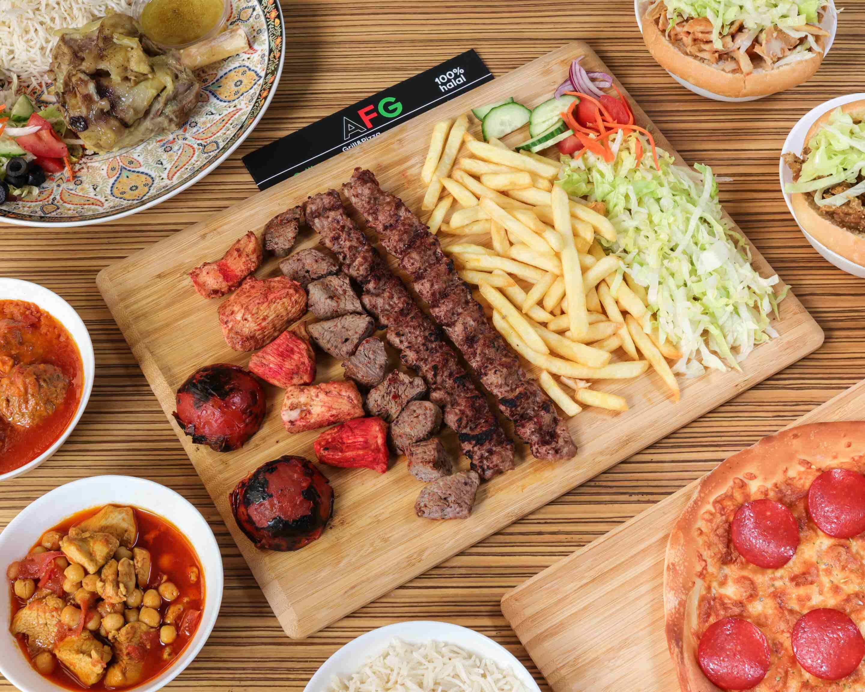 Afghan Grill & Rijst