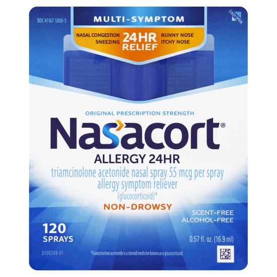Nasacort Multi-Symptom Allergy Nasal Spray (0.57 fl oz)