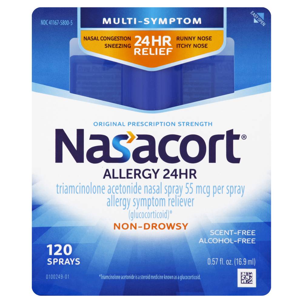 Nasacort Multi-Symptom Allergy Nasal Spray (0.6 fl oz)