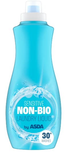 ASDA Sensitive Non-Bio Laundry Liquid (900ml)