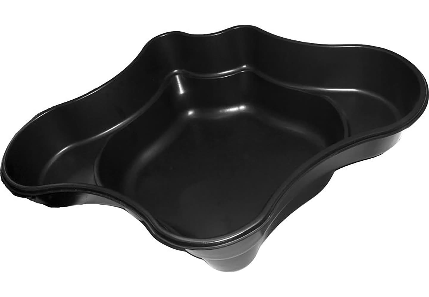 Shape Products 4.83-ft L x 5.91-ft W Black HDPE Fish Pond Liner ( 125-Gallon )