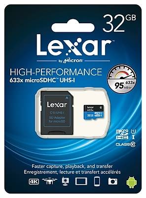 Lexar High Performance 32 Gb Class Microsdhc