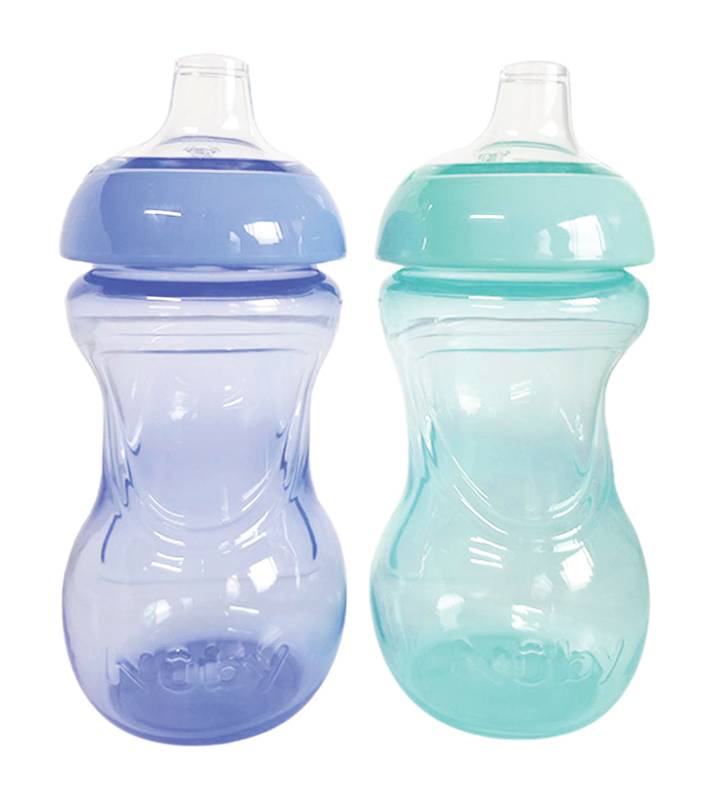 Nuby · Vasos para bebé mini gripper (2 un)
