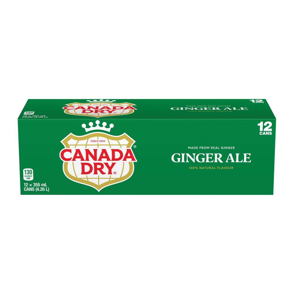 Canada Dry Ginger Ale (12 x 355 ml)