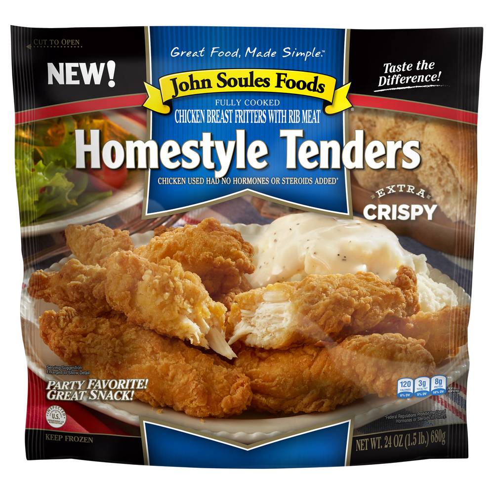 John Soules Foods Homestyle Chicken Tenders (1.5 lbs)