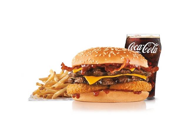 Double Western Bacon Cheeseburger® Combo