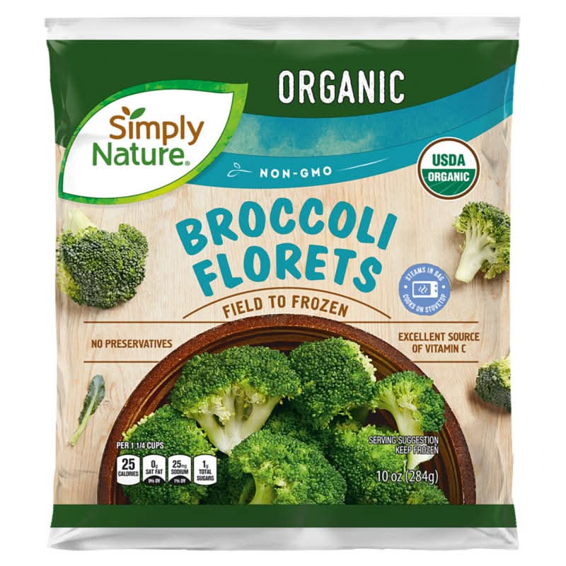Simply Nature Organic Broccoli Florets (10 oz)
