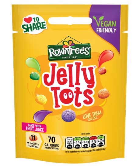 Rowntree's Jelly Tots Candy (150g)