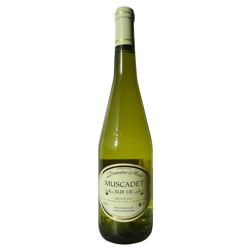 Domaine Macé - Vin blanc muscadet sur lie, 2016 (750ml)