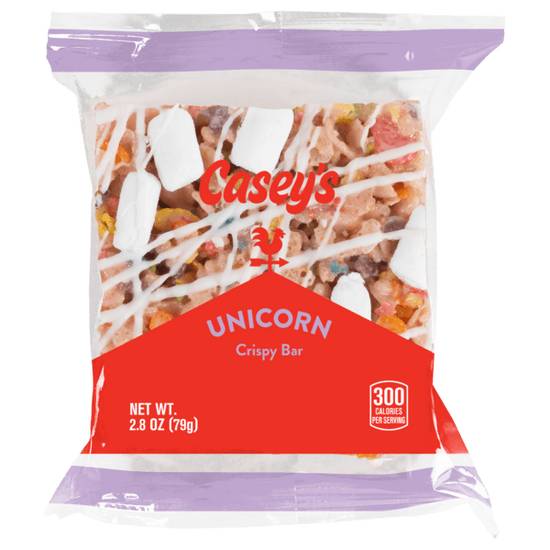 Casey's Unicorn Crispy Bar 2.8oz