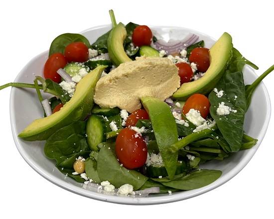 AVOCADO SPINACH SALAD