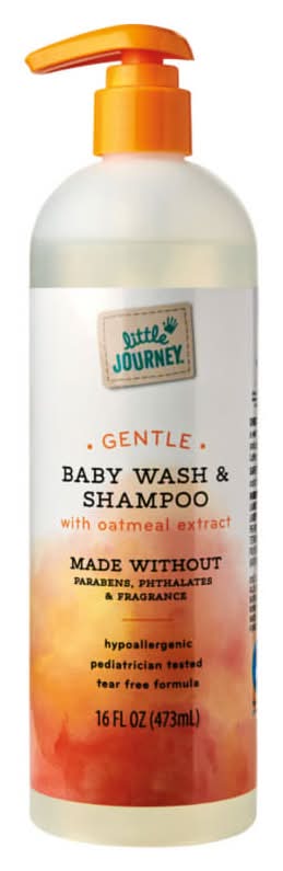 Little Journey Gentle Baby Wash & Shampoo With Oatmeal Extract (16 fl oz)