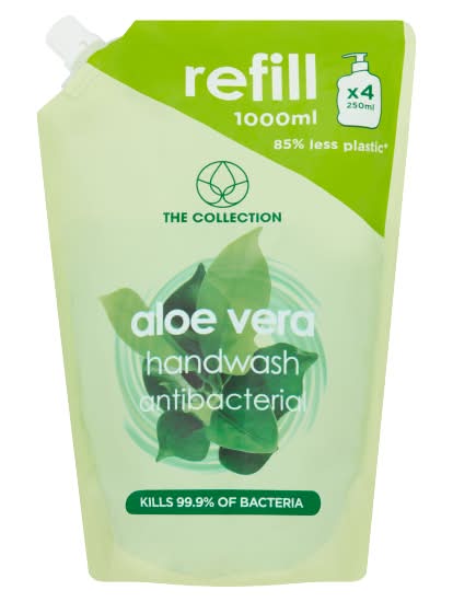 The Collection Aloe Vera Handwash Antibacterial Refill (1L)