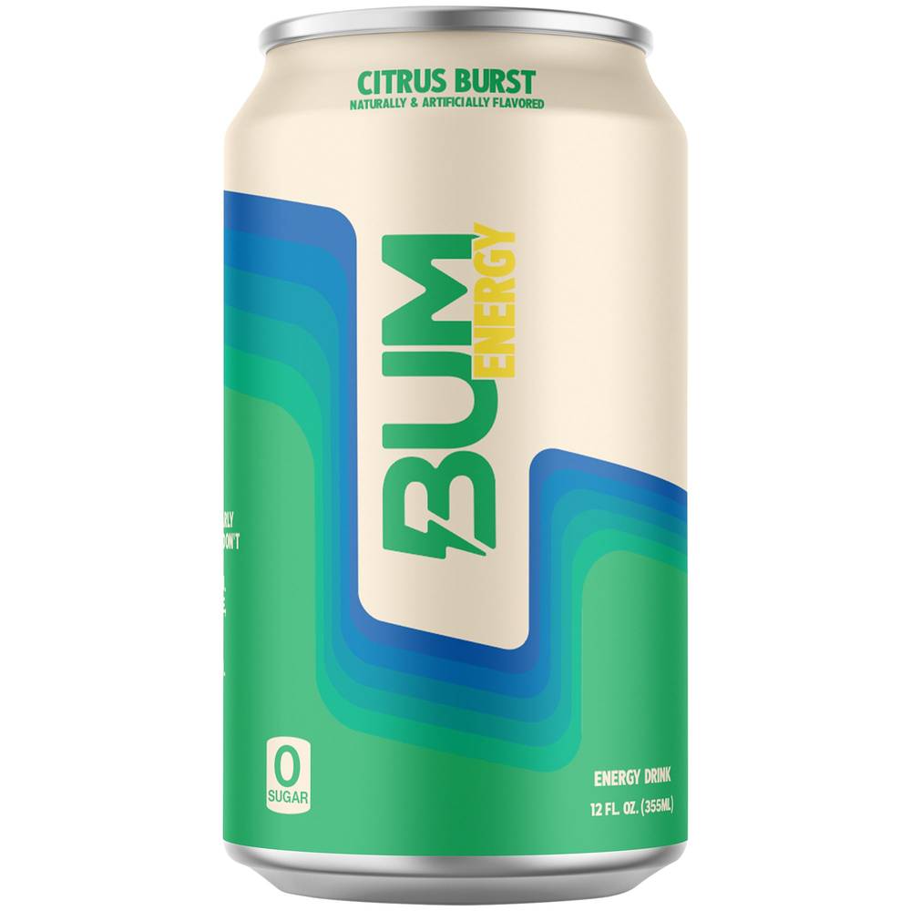 Bum Energy Energy Drink (12 fl oz) (citrus burst)