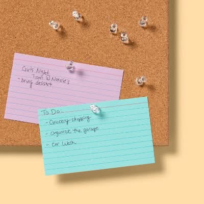 up&up Multipurpose Staple Push Pins (100 ct)