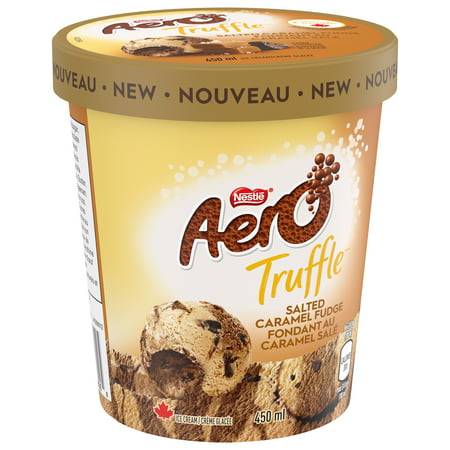 Aero Truffle Salted Caramel Ice Cream Tub (450 ml)
