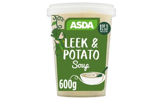 Asda Leek & Potato Soup 600g
