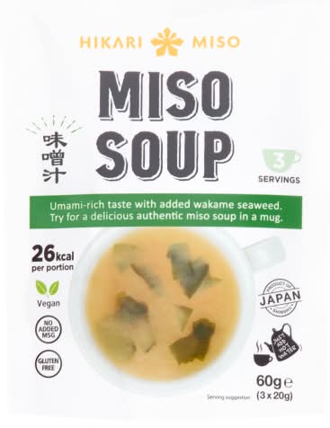 Hikari Miso Japanese Miso Soup (60g)