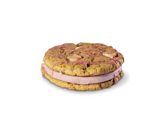Raspberry & White Chocolate Sandwich Cookie