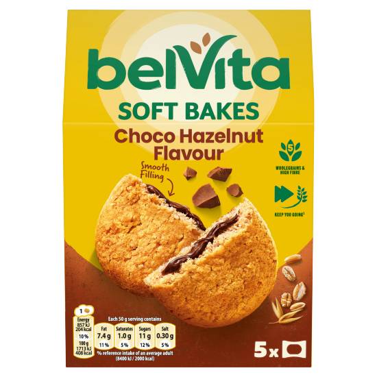 belVita Soft Bakes Breakfast Filled Biscuits (choco hazelnut)