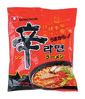 農心 辛ラーメン 袋